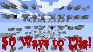 Download 50 Ways to Die: 3 Way Race for Minecraft 1.11.2